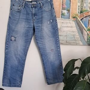 Womans Blue Denim Jeans